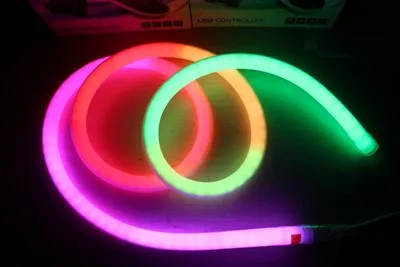 Strip Neon Fleksibel Penuh Warna DC24V 12W